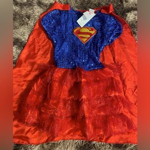 Supergirl Sequin Child Costume, Size Medium